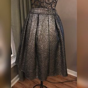 ModCloth Metallic Skirt
